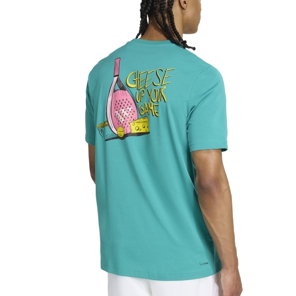 adidas Graphic Pro Logo Maglietta - Pure Teal
