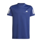 adidas Club 3 Stripes Logo Camiseta Niño - Dark Blue