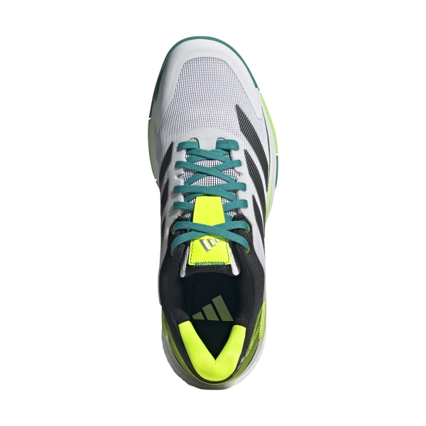 adidas Crazyquick Boost Padel - FTWR White/Core Black/Lime Burst