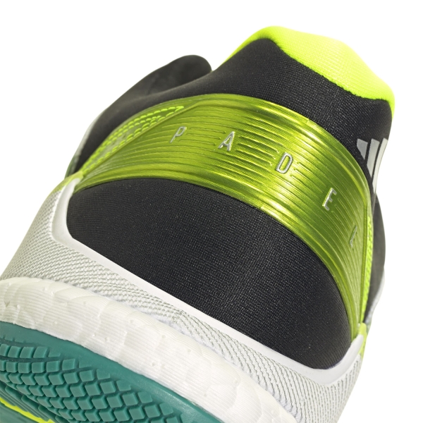 adidas Crazyquick Boost Padel - FTWR White/Core Black/Lime Burst