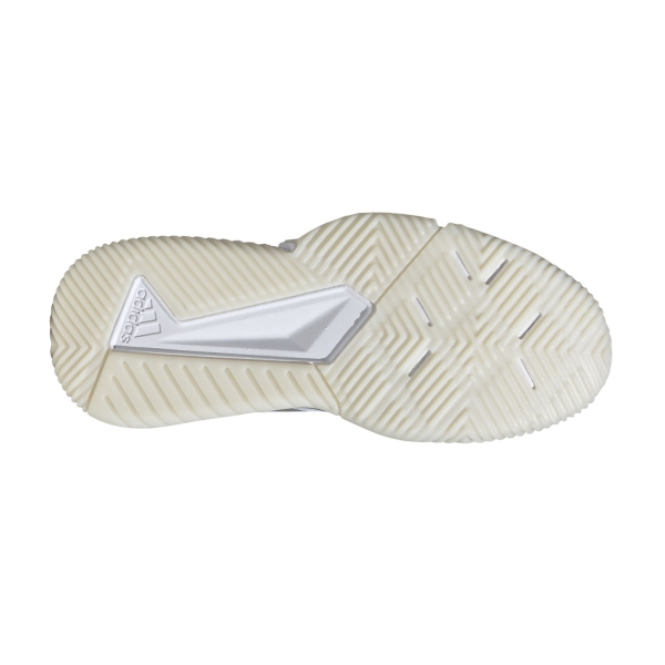 adidas Courtquick Padel - FTWR White/Silver Metallic/Lucid Lemon