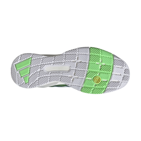 adidas Crazyquick LS Padel - FTWR White/Aurora Ivy/Lime Burst