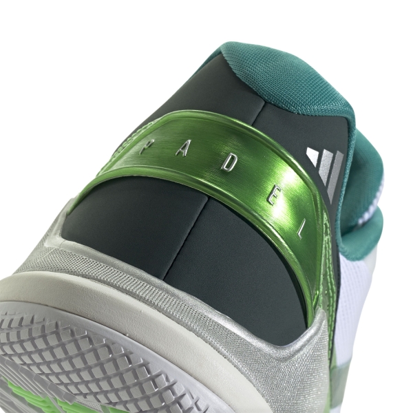 adidas Crazyquick LS Padel - FTWR White/Aurora Ivy/Lime Burst