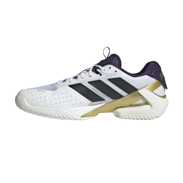adidas adizero Ubersonic 5 - FTWR White/Core Black/Aurora Plum
