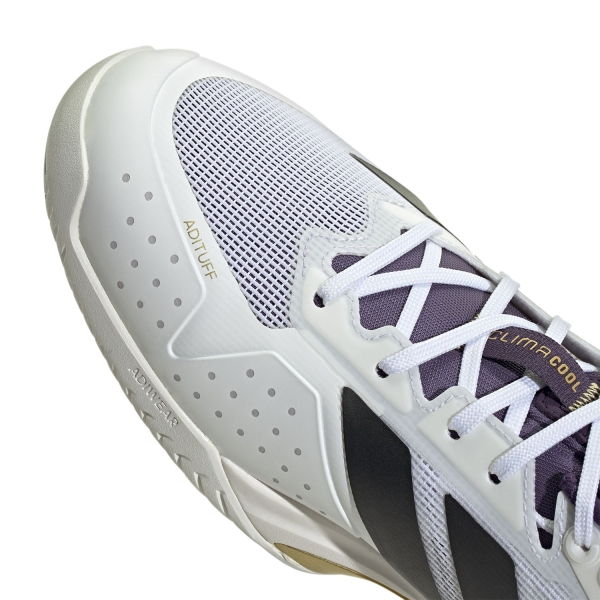 adidas adizero Ubersonic 5 - FTWR White/Core Black/Aurora Plum