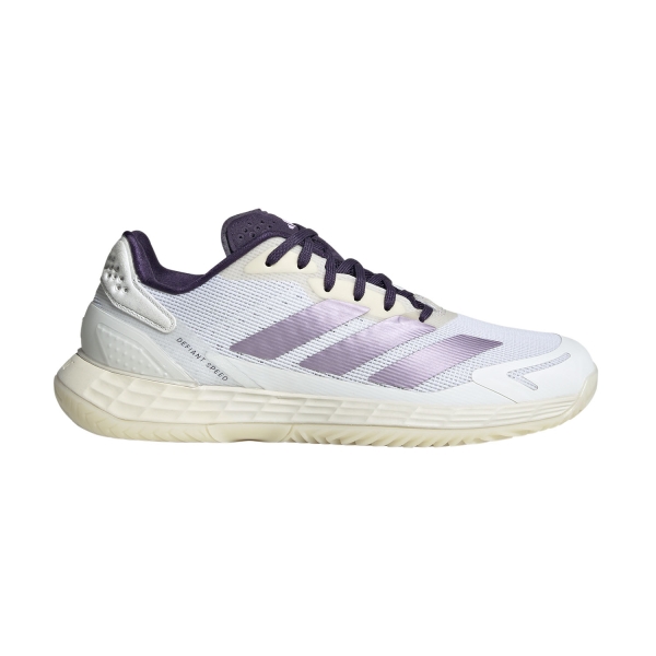 Women`s Tennis Shoes adidas Defiant Speed 2  FTWR White/Powder Plum/Aurora Plum JQ6350