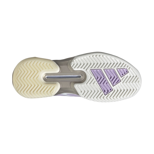 adidas adizero Ubersonic 5 - FTWR White/Powder Plum/Aurora Plum