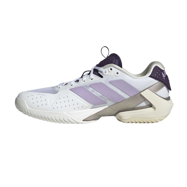 adidas adizero Ubersonic 5 - FTWR White/Powder Plum/Aurora Plum