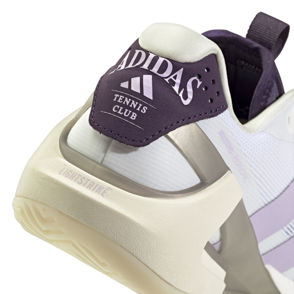 adidas adizero Ubersonic 5 - FTWR White/Powder Plum/Aurora Plum