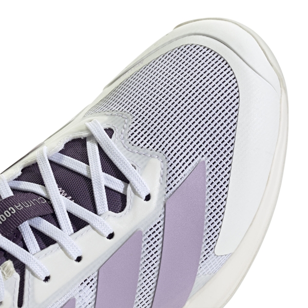 adidas adizero Ubersonic 5 - FTWR White/Powder Plum/Aurora Plum