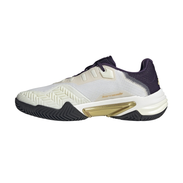 adidas Barricade 13 - Core White/Core Black/Aurora Plum