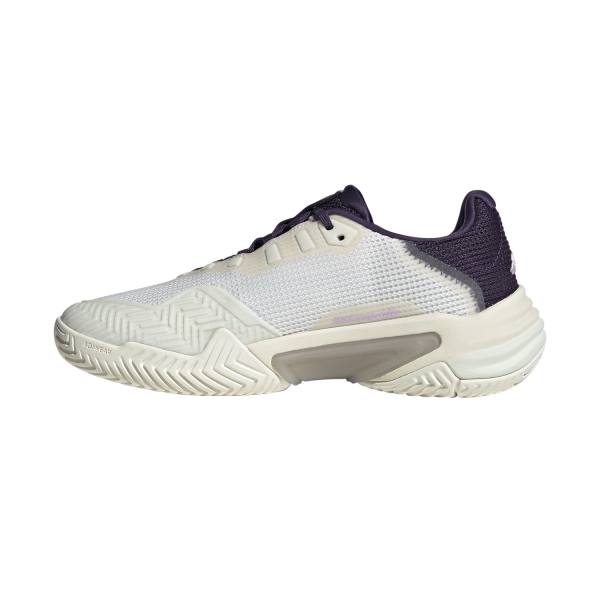 adidas Barricade 13 - Core White/Powder Plum/Aurora Plum