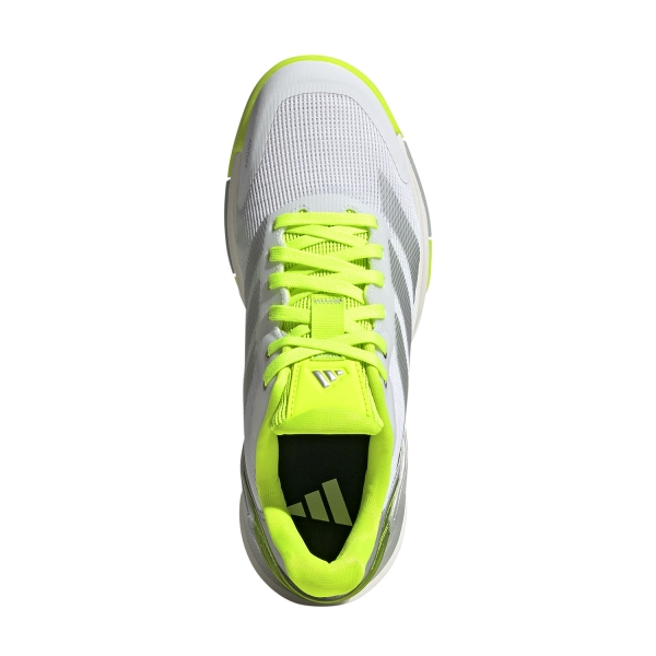 adidas Crazyquick LS Padel - Lucid Lemon/Silver Metallic/Wonder Silver