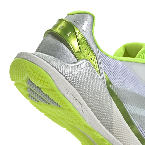 adidas Crazyquick LS Padel - Lucid Lemon/Silver Metallic/Wonder Silver