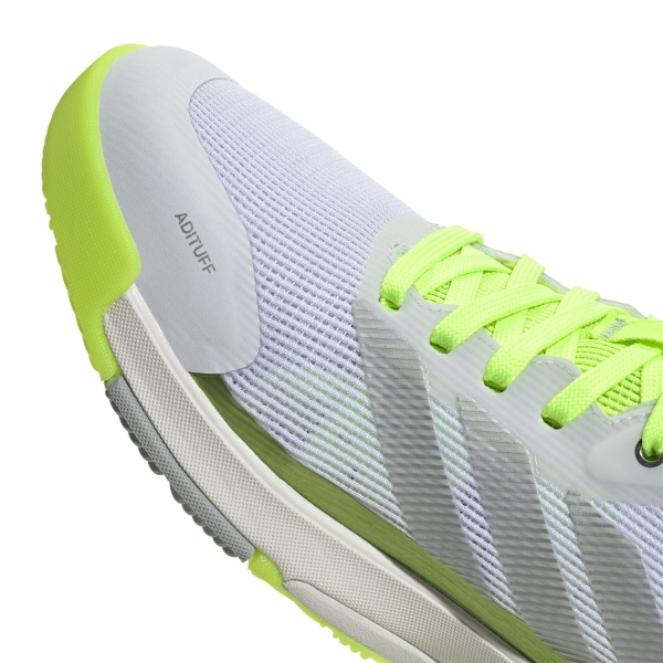 adidas Crazyquick LS Padel - Lucid Lemon/Silver Metallic/Wonder Silver