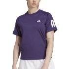 adidas Club 3 Stripes T-Shirt - Aurora Plum