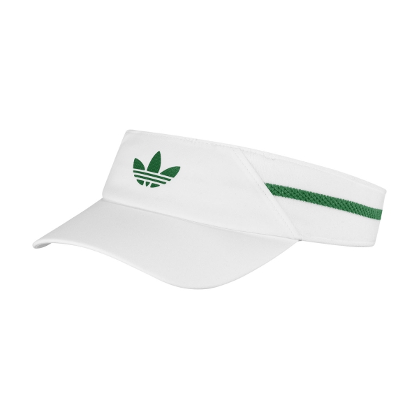 Fasce Tennis adidas Original Visiera  White/Green JX8838