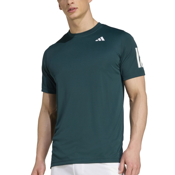 Men's Tennis Shirts adidas Club Climacool TShirt  Aurora Ivy JY2947