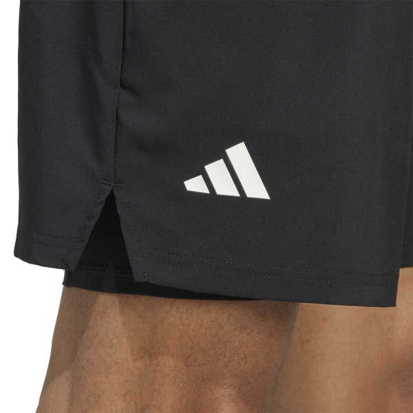 adidas Club Climacool 2 in 1 7in Shorts - Black