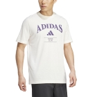 adidas Heritage Graphic Camiseta - Chalk White/Aurora Plum