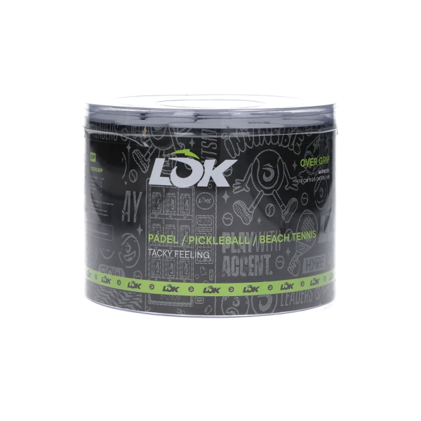 Accesorios Padel LOK Pro Box x 60 Sobregrips  White LOAC1TA0WH