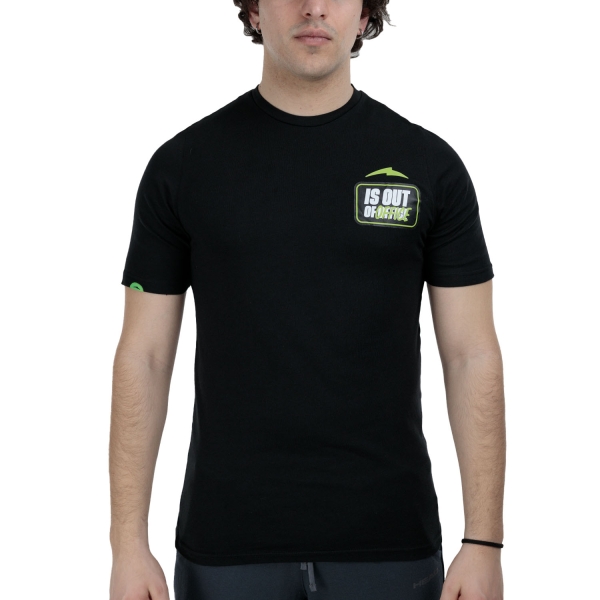 Maglietta Tennis Uomo LOK Out Of Office Maglietta  Black LOAP1DB8M10S