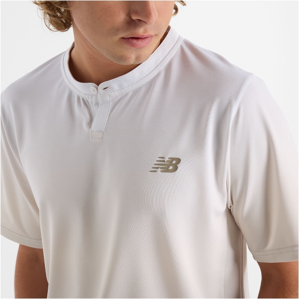 New Balance Tournament Printed Polo - Linen
