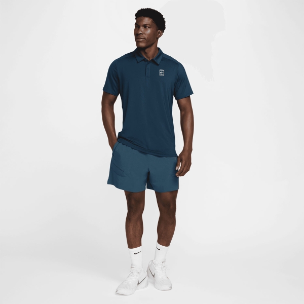 Nike Court Advantage Polo - Armory Navy/White