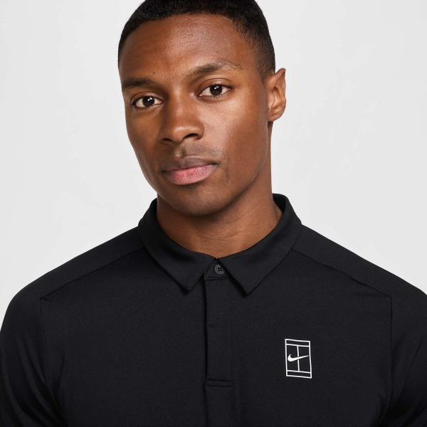 Nike Court Advantage Polo - Black/White