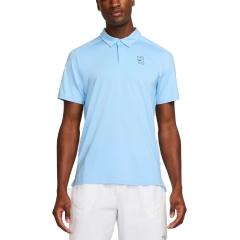 Nike Court Advantage Polo - Psychic Blue/Star Blue/Black