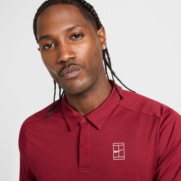 Nike Court Advantage Polo - Team Red/Gym Red/White