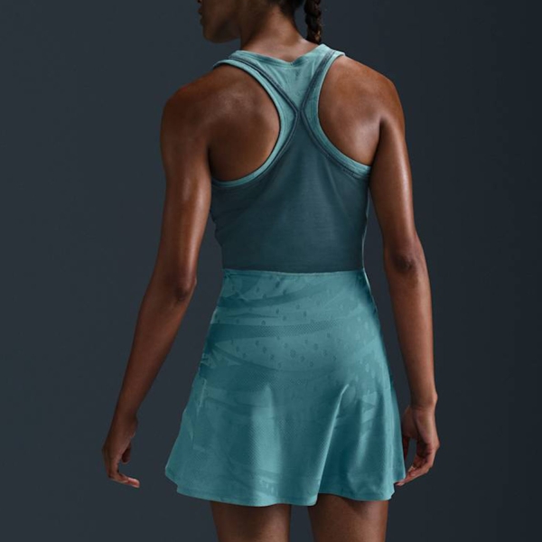 Nike Dri-FIT Slam Vestito - Mineral Teal/Faded Spruce/White