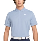 Nike Dri-FIT Solid Logo Polo - Ashen Slate/White