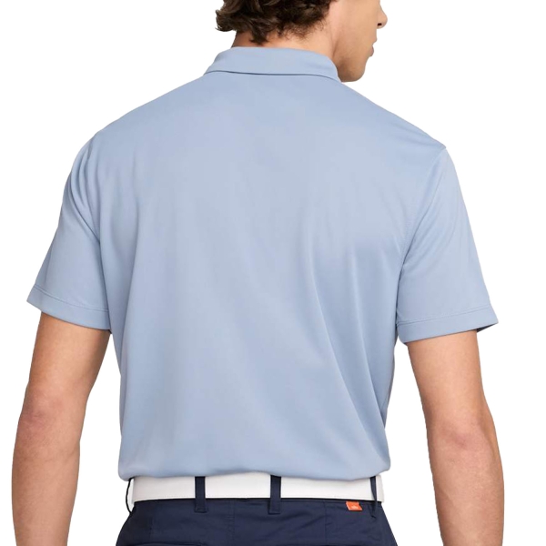 Nike Dri-FIT Solid Logo Polo - Ashen Slate/White