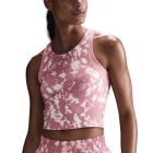 Nike One Fitted Canotta - Elemental Pink/Black