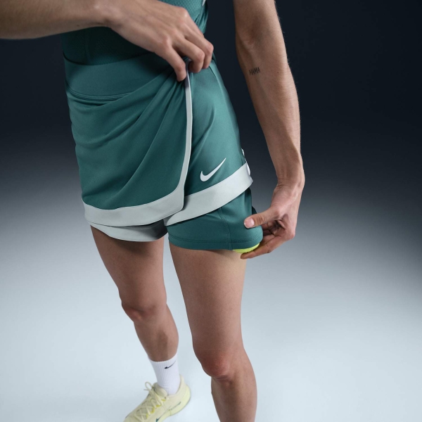 Nike Slam 3in Pantaloncini - Mineral Teal/White