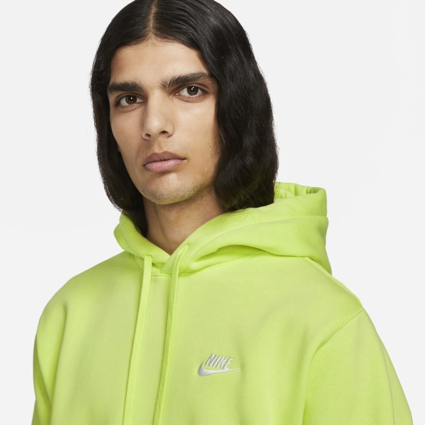 Nike Sportswear Club Felpa - Light Lemon Twist/White/White
