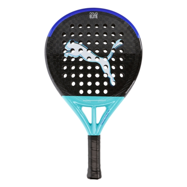 Puma Nova Elite Padel Racket Puma Nova Elite CTR 2025 Padel  Black/Safe Lake/White/Blue 04904701