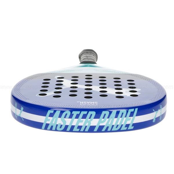 Puma Nova Smash Junior Padel - Vivid Blue/Black/Safe Lake/White