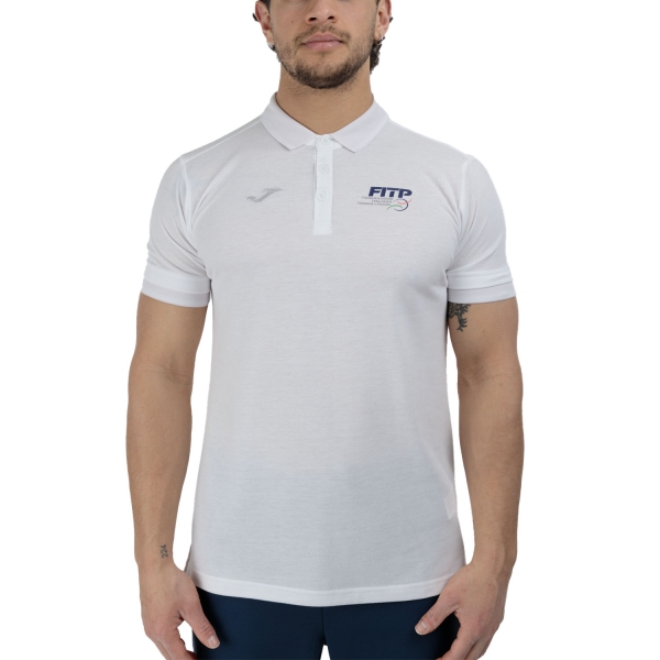 Polo Tennis Uomo Joma FITP Pro Polo  White SW100748C200