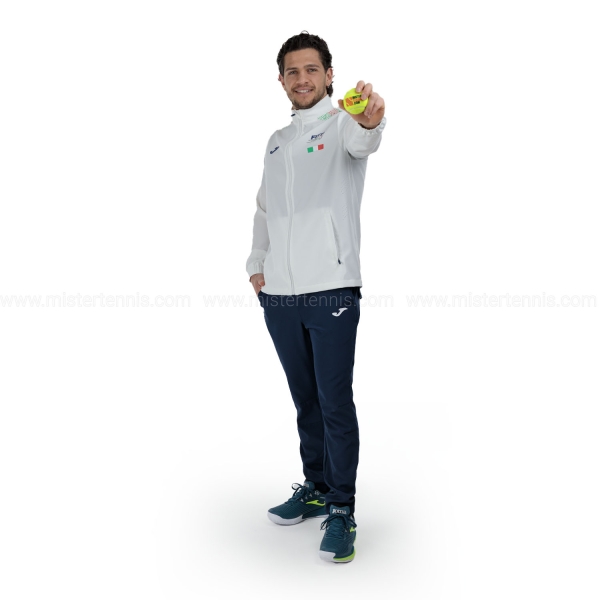 Joma Pre Game FITP Logo Tuta - White/Navy