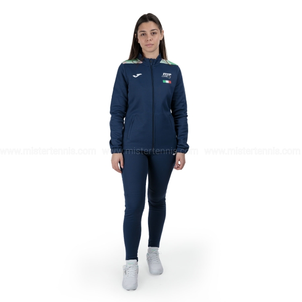 Joma FITP Pre Game Logo Tuta - White/Navy