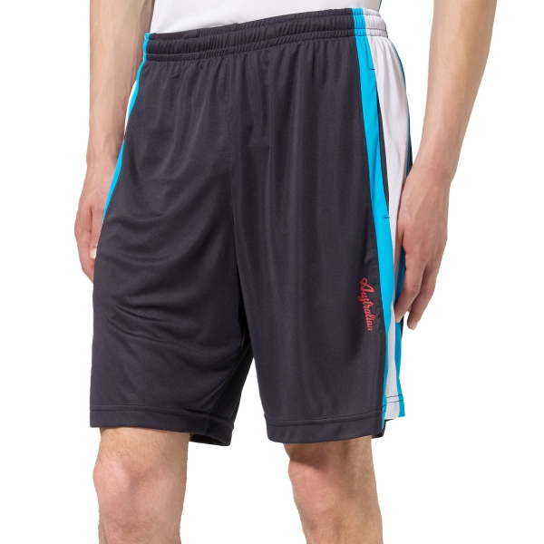 Pantaloncini Tennis Uomo Australian League Ace 8in Pantaloncini  Blu Navy TEUSH0048200