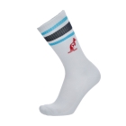 Australian Stripes Calze - Bianco/Blu Navy/Turchese Glossy/Rosso Vivo
