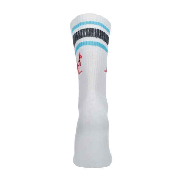 Australian Stripes Calze - Bianco/Blu Navy/Turchese Glossy/Rosso Vivo