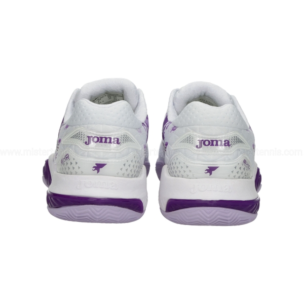 Joma Point Clay - White/Purple