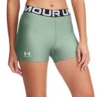 Under Armour HeatGear Authentics 3in Shorts - Silica Green/White