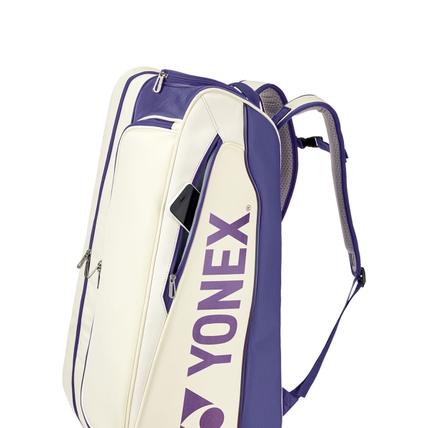 Yonex Expert Thermal x 6 Bolsa - White/Deep Blue