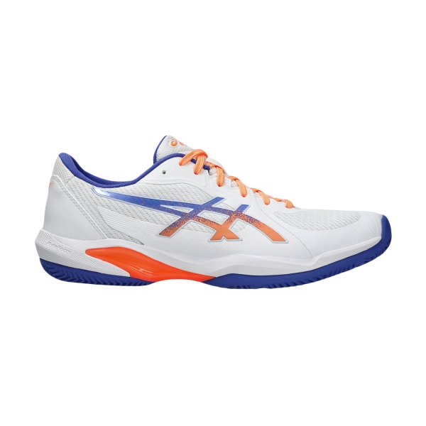 Calzado padel Asics Solution Swift FF 2 Padel  White/Dark Cobalt 1041A465100