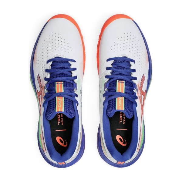 Asics Gel Challenger 15 Padel - White/Vivid Coral
